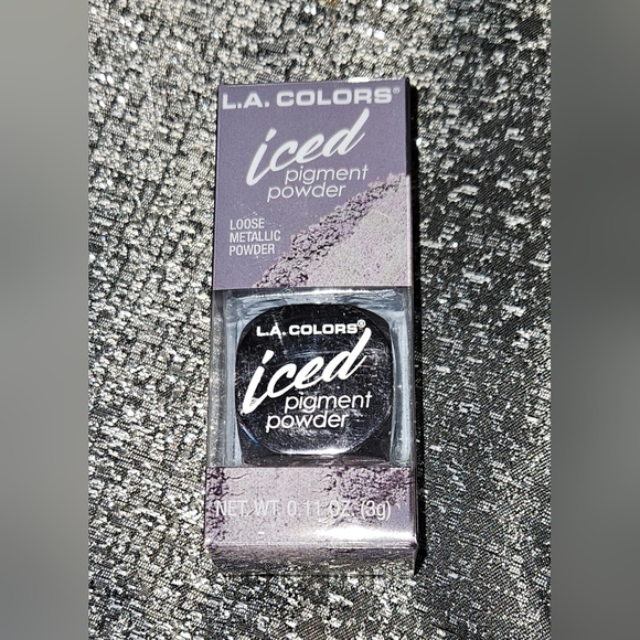(3) L.A. Colors Iced Pigment Powder Bundle BNIB - Picture 3 of 8